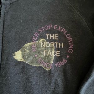 North face zipper hoodie, with pockets. Sz. M.